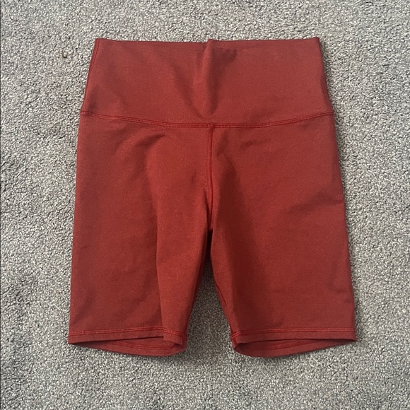 Aerie Nutmeg OG Bike Shorts Size Large - Picture 1 of 3